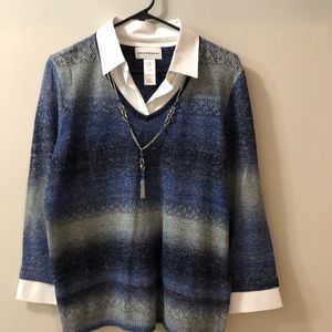 Alfred Dunner stunning, with necklace